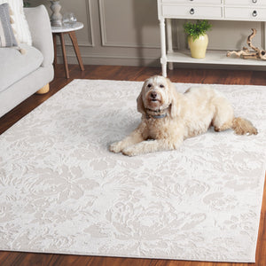 Safavieh Saylor Plush Area Rug – Elegant Ivory Design For Modern Home Decor, Soft Comfort & Style Upgrade Ivory 70% Polypropylene,30% Polyester Shrink Say128a-5