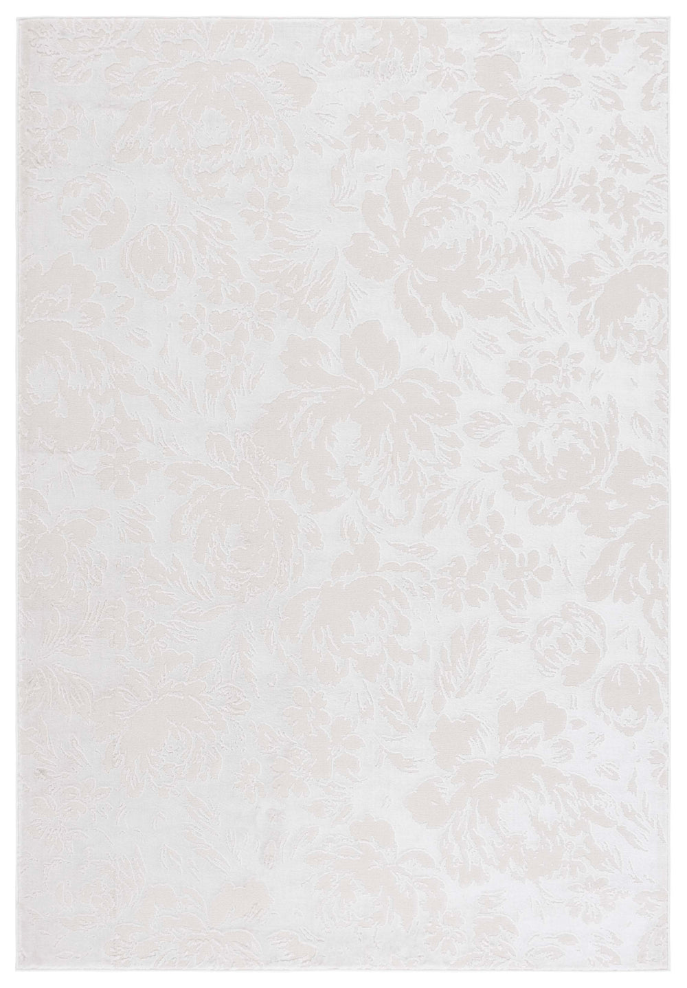 Safavieh Saylor Plush Area Rug – Elegant Ivory Design For Modern Home Decor, Soft Comfort & Style Upgrade Ivory 70% Polypropylene,30% Polyester Shrink Say128a-5