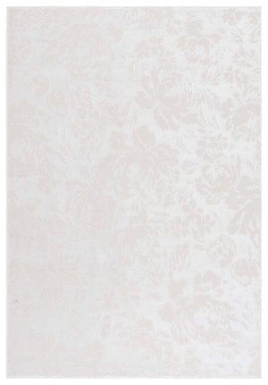 Safavieh Saylor Plush Area Rug – Elegant Ivory Design For Modern Home Decor, Soft Comfort & Style Upgrade Ivory 70% Polypropylene,30% Polyester Shrink Say128a-5