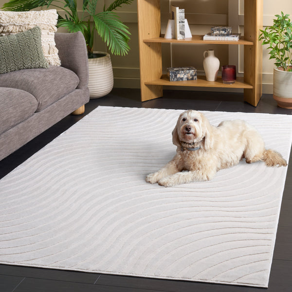Safavieh Saylor Ivory 2X8 Runner Rug – Low-Profile 1/2" Pile, Power-Loomed Turkey Durability For Hallways SAY132A-28