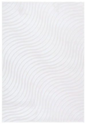 Safavieh Saylor Contemporary Area Rug – Elegant Soft-toned Design For Modern Home Décor – Durable & Versatile Ivory 58% Polypropylene  30% Jute  12 % Polyester Say132a-5