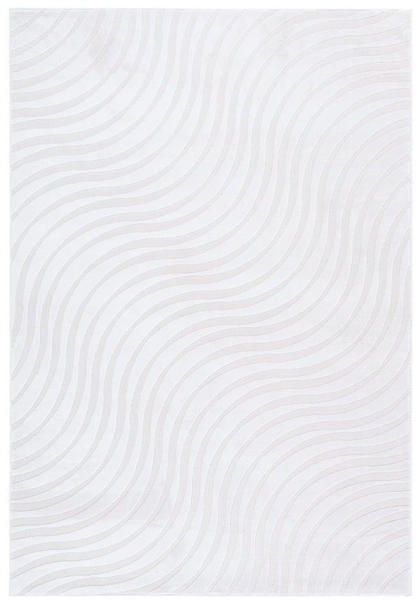 Safavieh Saylor Contemporary Area Rug – Elegant Soft-toned Design For Modern Home Décor – Durable & Versatile Ivory 58% Polypropylene  30% Jute  12 % Polyester Say132a-5