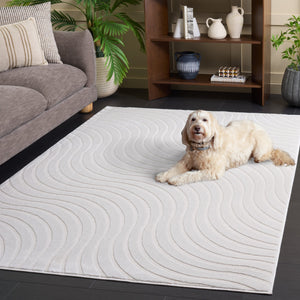 Safavieh Saylor Ivory 2X8 Runner Rug – Turkish Power-Loomed, Low-Profile 0.5" Pile, Durable Stain-Resistant Elegance SAY134A-28