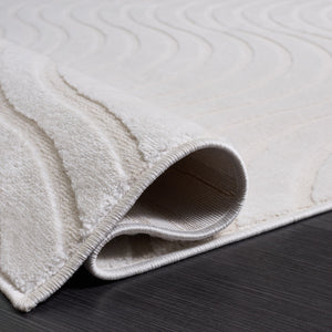 Safavieh Saylor Ivory 2X8 Runner Rug – Turkish Power-Loomed, Low-Profile 0.5" Pile, Durable Stain-Resistant Elegance SAY134A-28