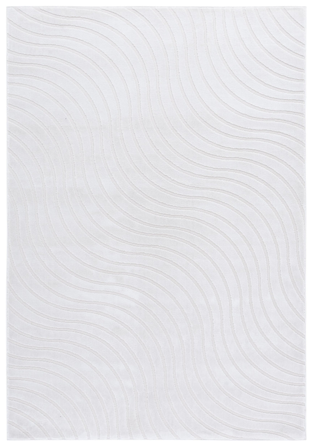 Safavieh Saylor Ivory 2X8 Runner Rug – Turkish Power-Loomed, Low-Profile 0.5" Pile, Durable Stain-Resistant Elegance SAY134A-28