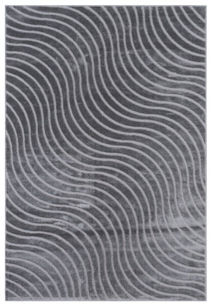 Safavieh Saylor Elegant Area Rug - Contemporary Medium Rectangle Design For Modern Minimalist Spaces Grey 58% Polypropylene  30% Jute  12 % Polyester Say134f-5