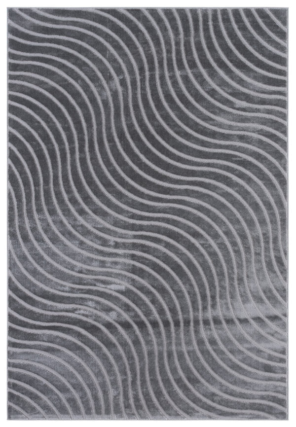 Safavieh Saylor Elegant Area Rug - Contemporary Medium Rectangle Design For Modern Minimalist Spaces Grey 58% Polypropylene  30% Jute  12 % Polyester Say134f-5