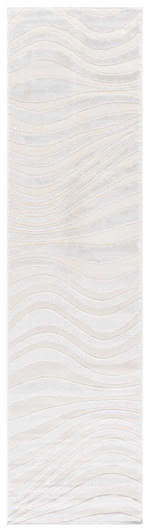 Safavieh Saylor Ivory Area Rug — Modern Low-Profile Power-Loomed Square Rug, Soft Durable Neutral Texture 6'-3" x 6'-3" SAY136A-6SQ