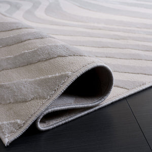 Safavieh Saylor Ivory Area Rug — Modern Low-Profile Power-Loomed Square Rug, Soft Durable Neutral Texture 6'-3" x 6'-3" SAY136A-6SQ