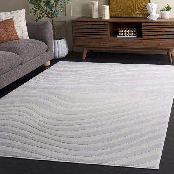 Safavieh Saylor Elegant Ivory Area Rug — Low-Profile, Durable Power-Loomed Design For Contemporary Homes 5'-5" x 7'-7" SAY136A-5