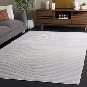 Safavieh Saylor Ivory Area Rug — Modern Low-Profile Power-Loomed Square Rug, Soft Durable Neutral Texture 6'-3" x 6'-3" SAY136A-6SQ