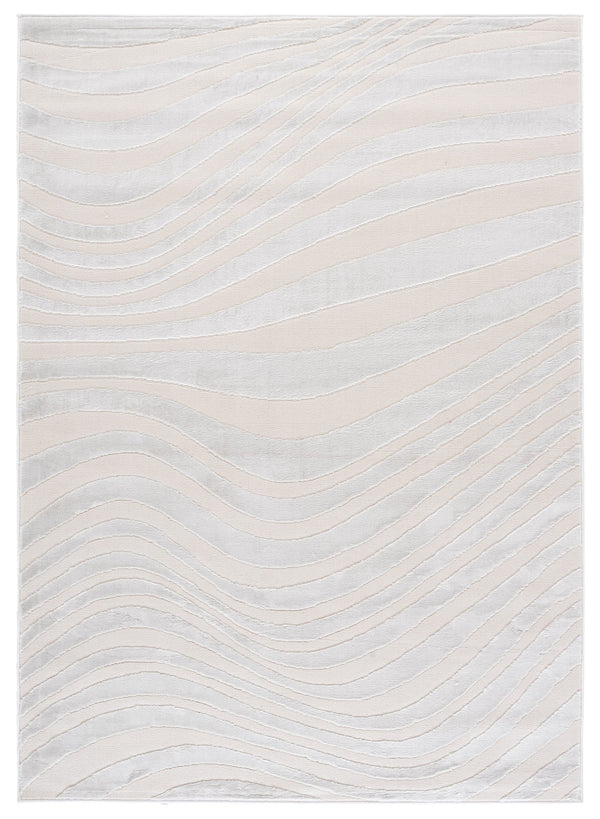 Safavieh Saylor Ivory Area Rug — Low-Profile, Power-Loomed Turkish Construction For Durable, Stain-Resistant Comfort And Timeless Minimalist Style 4'-0" x 6'-0" SAY136A-4