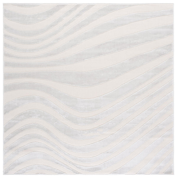 Safavieh Saylor Ivory Area Rug — Low-Profile, Power-Loomed Turkish Construction For Durable, Stain-Resistant Comfort And Timeless Minimalist Style 4'-0" x 6'-0" SAY136A-4