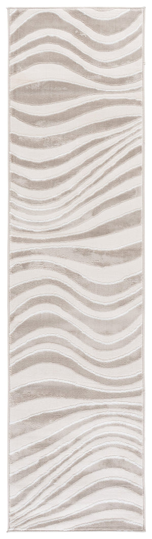 Safavieh Saylor Neutral Beige White Ivory Runner 2X8 Ft — Low-Profile 0.5" Pile, Durable Power-Loomed, Stain-Resistant SAY136B-28