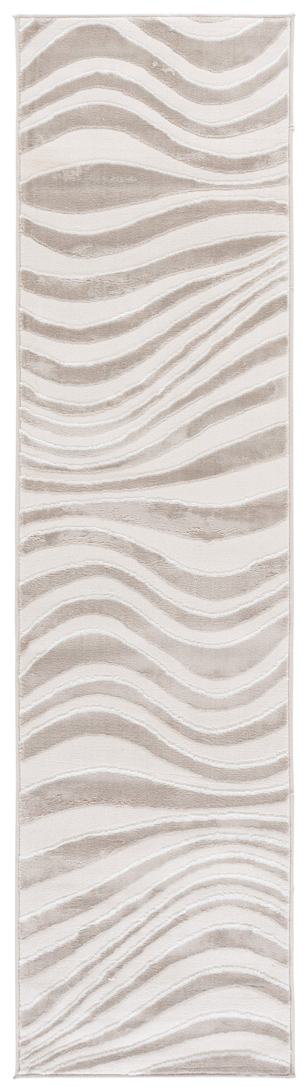 Safavieh Saylor Neutral Beige White Ivory Runner 2X8 Ft — Low-Profile 0.5" Pile, Durable Power-Loomed, Stain-Resistant SAY136B-28