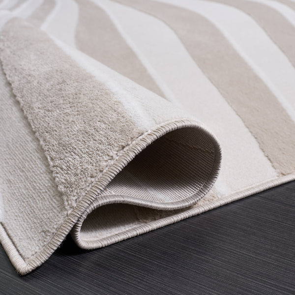 Safavieh Saylor Neutral Beige White Ivory Runner 2X8 Ft — Low-Profile 0.5" Pile, Durable Power-Loomed, Stain-Resistant SAY136B-28
