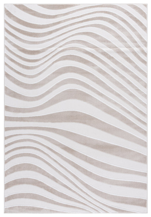 Safavieh Saylor Elegant Contemporary Area Rug - Cozy Neutral Tones For Stylish Home Décor Enhancement Beige White ,Ivory 58% Polypropylene  30% Jute  12 % Polyester Say136b-5