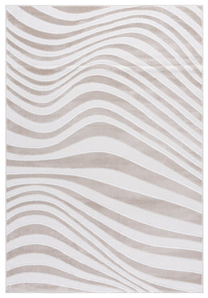 Safavieh Saylor Neutral Beige White Ivory Runner 2X8 Ft — Low-Profile 0.5" Pile, Durable Power-Loomed, Stain-Resistant SAY136B-28