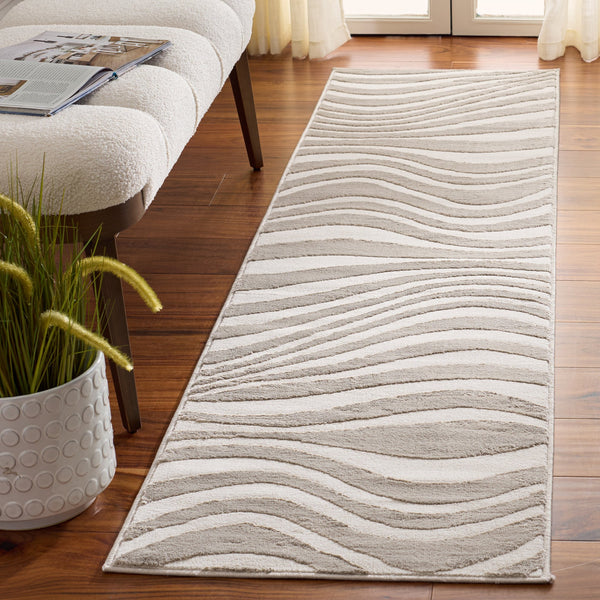Safavieh Saylor Neutral Beige Ivory Runner Rug 2X8 – Low-Profile, Durable Power-Loomed Hallway Accent SAY136C-28