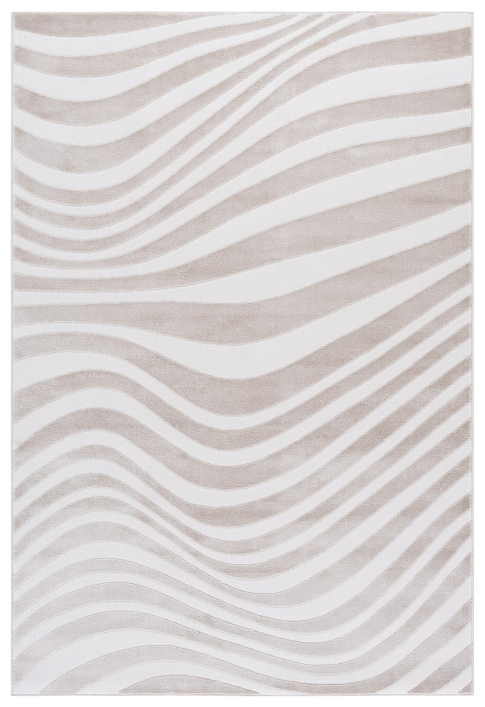 Safavieh Saylor Contemporary Area Rug - Elegant Softness For Living Room Or Bedroom, Power Loomed In Turkey Beige White ,Ivory 58% Polypropylene  30% Jute  12 % Polyester Say136b-9