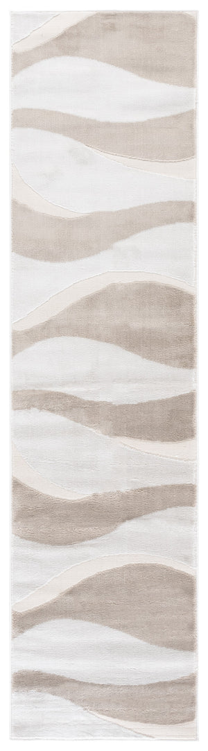 Safavieh Saylor Soft Beige And Ivory Area Rug — Low-Profile Contemporary Power-Loomed Turkish Design, Durable Comfort 4'-0" x 6'-0" SAY138B-4
