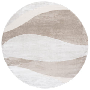 Safavieh Saylor Beige Ivory Square Area Rug — Low-Profile Turkish Power-Loomed Blend With Jute Texture 6'-3" x 6'-3" SAY138B-6SQ