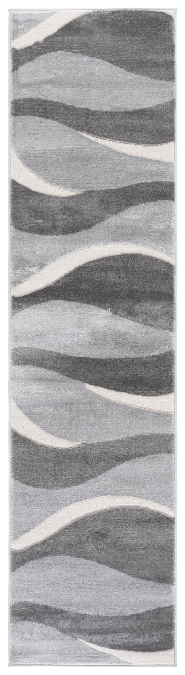 Safavieh Saylor Contemporary Grey Ivory Area Rug — Power-Loomed In Turkey, Low-Profile Durable Comfort 6'-3" x 6'-3" SAY138F-6SQ