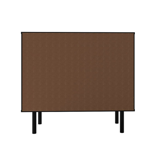 Liam Sideboard in Black and Wood SB-311AMC247 Manhattan Comfort