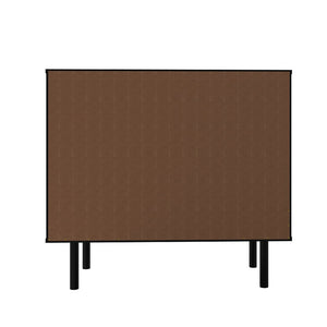 Liam Sideboard in Black and Brown Wood SB-311AMC248 Manhattan Comfort