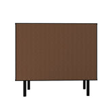 Liam Sideboard in Black and Brown Wood SB-311AMC248 Manhattan Comfort