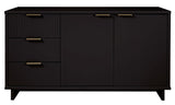 Manhattan Comfort Granville Modern Sideboard Black SB-5002