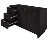 Manhattan Comfort Granville Modern Sideboard Black SB-5002