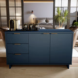 Manhattan Comfort Granville Modern Sideboard Midnight Blue SB-5004