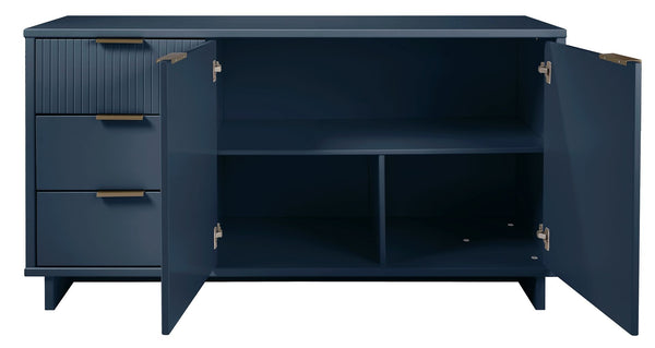 Manhattan Comfort Granville Modern Sideboard Midnight Blue SB-5004