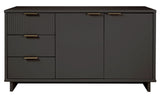 Manhattan Comfort Granville Modern Sideboard Dark Grey SB-5005