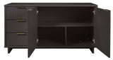 Manhattan Comfort Granville Modern Sideboard Dark Grey SB-5005