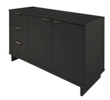 Manhattan Comfort Granville Modern Sideboard Dark Grey SB-5005