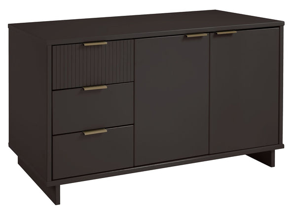 Manhattan Comfort Granville Modern Sideboard Dark Grey SB-5005