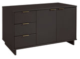 Manhattan Comfort Granville Modern Sideboard Dark Grey SB-5005