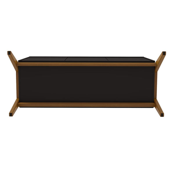 Manhattan Comfort Gales Mid-Century Modern Sideboard Matte Black SB-62676-BK
