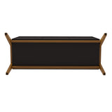 Manhattan Comfort Gales Mid-Century Modern Sideboard Matte Black SB-62676-BK