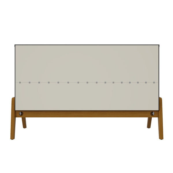 Manhattan Comfort Gales Mid-Century Modern Sideboard Matte Black SB-62676-BK