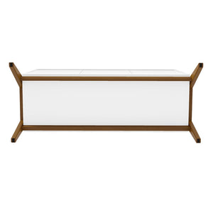 Manhattan Comfort Gales Mid-Century Modern Sideboard Matte White SB-62676-WH