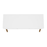 Manhattan Comfort Gales Mid-Century Modern Sideboard Matte White SB-62676-WH