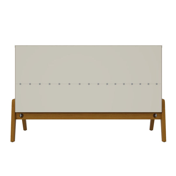 Manhattan Comfort Gales Mid-Century Modern Sideboard Matte White SB-62676-WH