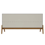 Manhattan Comfort Gales Mid-Century Modern Sideboard Matte Black SB-62722-BK