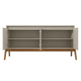 Manhattan Comfort Gales Mid-Century Modern Sideboard Greige SB-62722-OW