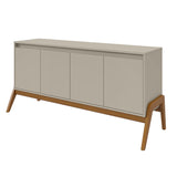 Manhattan Comfort Gales Mid-Century Modern Sideboard Greige SB-62722-OW