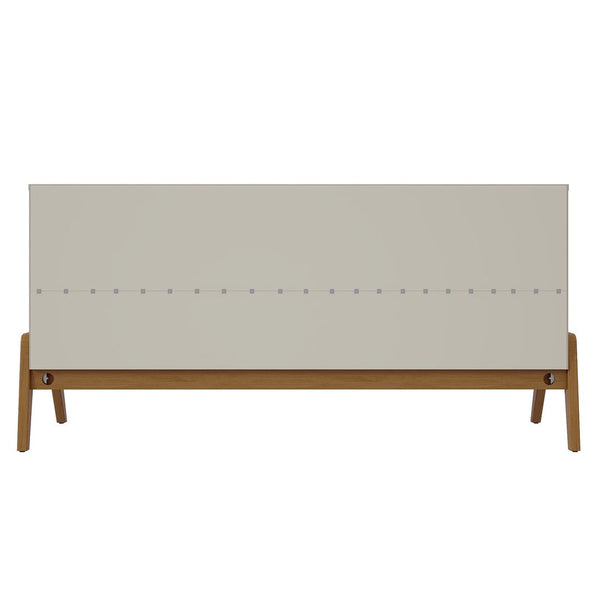 Manhattan Comfort Gales Mid-Century Modern Sideboard Greige SB-62722-OW