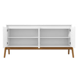 Manhattan Comfort Gales Mid-Century Modern Sideboard Matte White SB-62722-WH